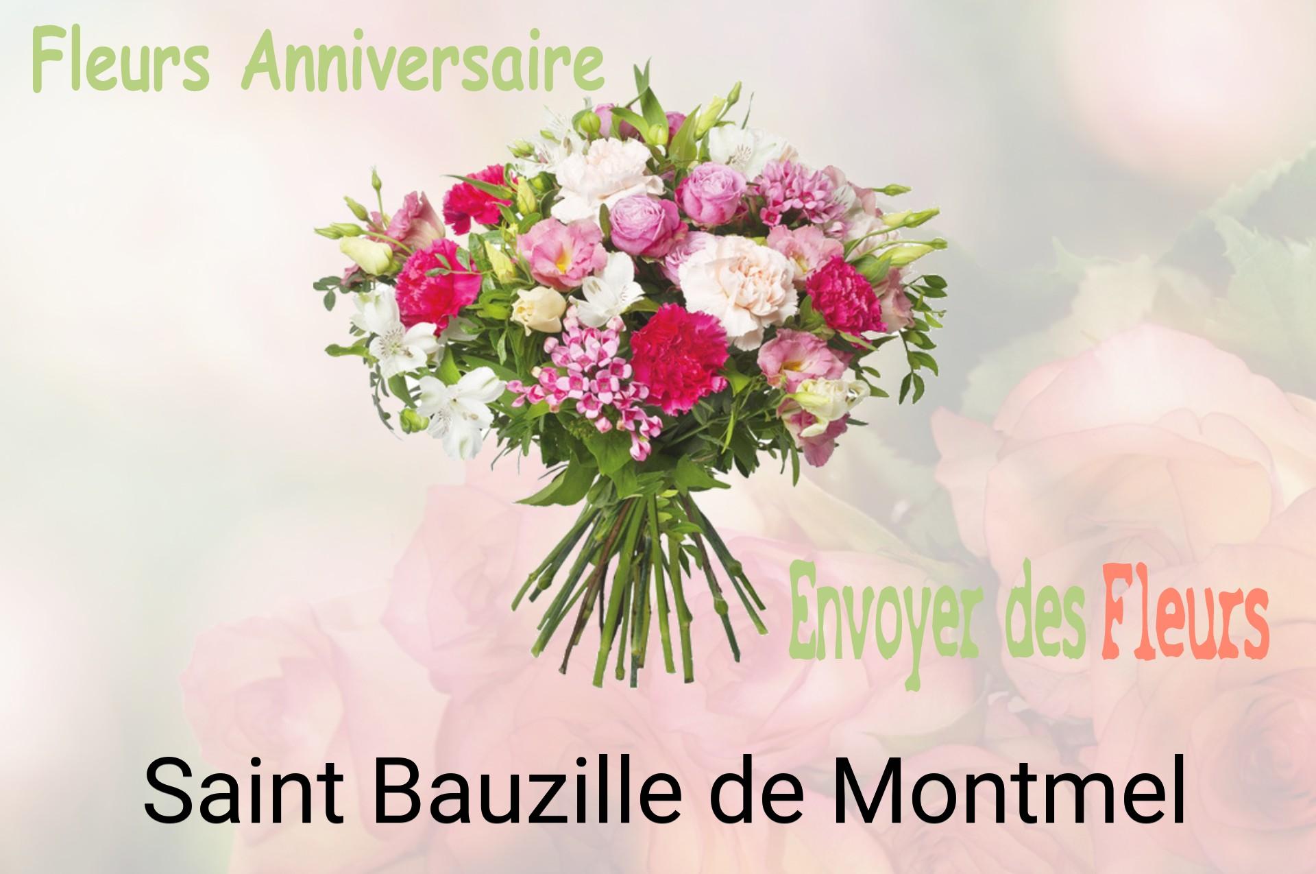 Bouquet de fleurs d’anniversaire livré à Saint-Bauzille-de-Montmel