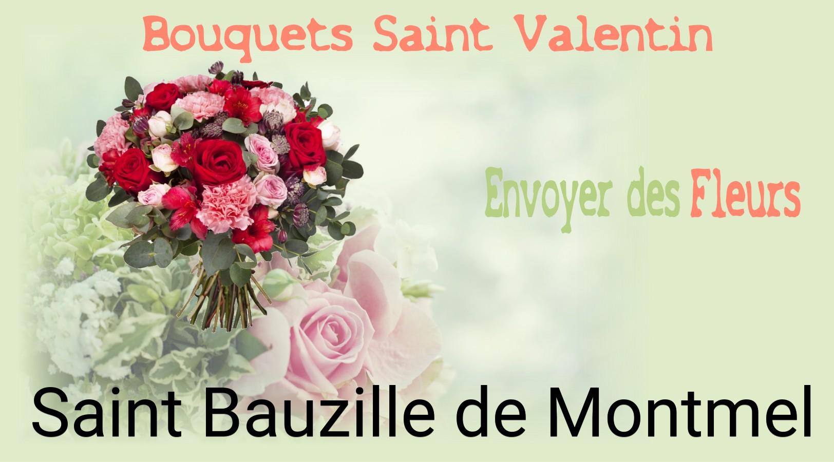 Roses de Saint-Valentin livrées à Saint-Bauzille-de-Montmel